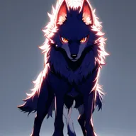 strong backlighting, dark figure, glowing outline
