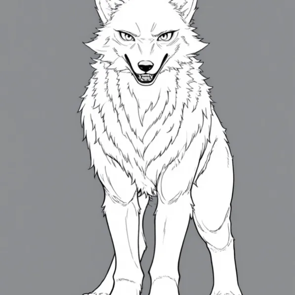 Z-Anime: monochrome black and white