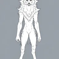 Z-Anime: minimal simple shapes, few details