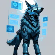 Z-Anime: futuristic sci-fi, holographic tech