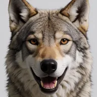 relaxed open mouth, tongue out, soft eyes