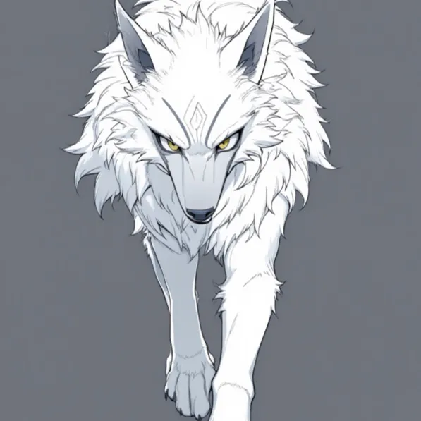 Z-Anime: walking forward mid-stride