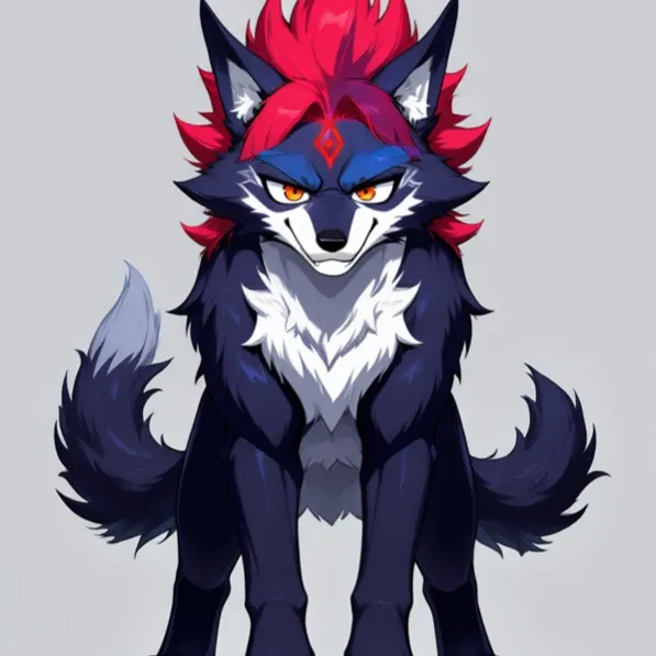 Z-Anime: cocky confident smirk, one eyebrow raised