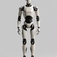 Krea 2 Turbo: a sleek humanoid robot