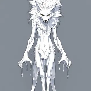 slimy wet dripping skin — 구절 그대로 정확히 반영